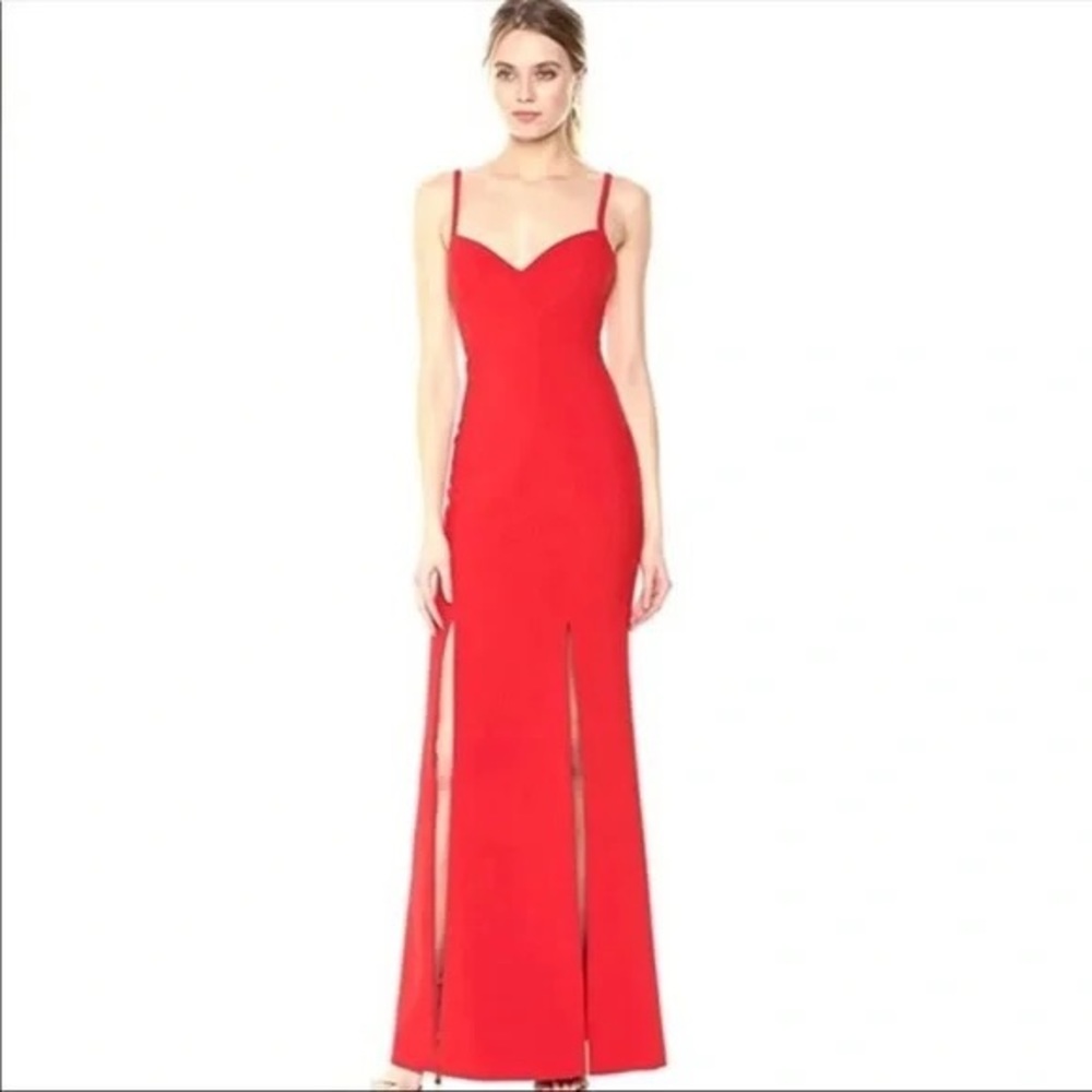 LIKELY Alameda Dress with Front Slits